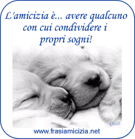 Frasi Amicizia cagnolini