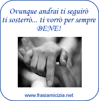 Frasi Amicizia dolci